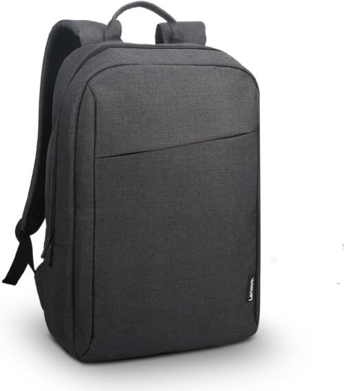 Lenovo Laptop Backpack B210, 15.6-Inch Laptop/Tablet, Durable, Water-Repellent, Lightweight, Clean Design, Sleek for Travel, Business Casual or College, GX40Q17225, Black