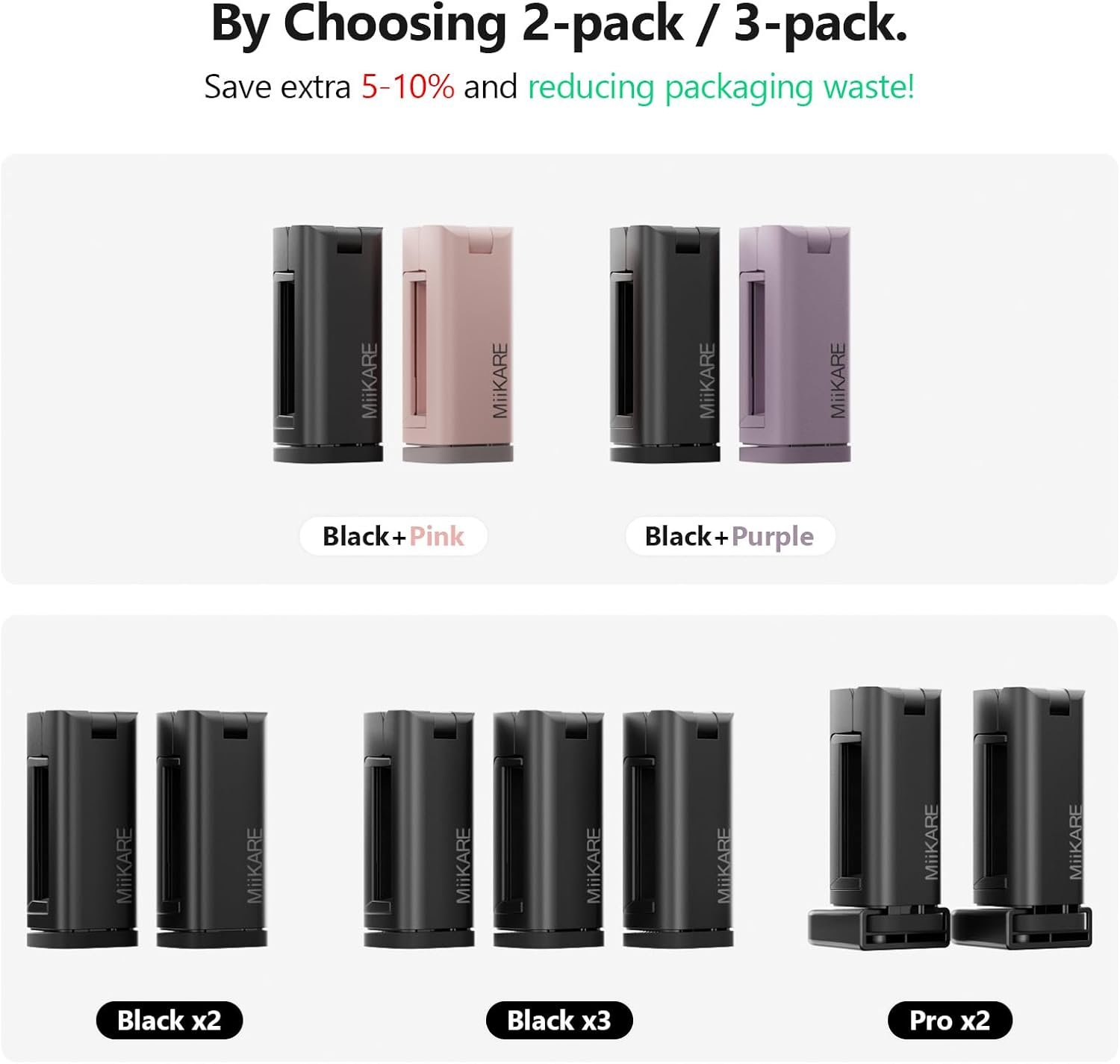 MiiKARE Airplane Travel Essentials Phone Holder, Universal Handsfree Phone Mount for Flying with 360 Degree Rotation, Accessory for Airplane, Travel Must Haves Phone Stand for Desk, Tray Table - Image 6