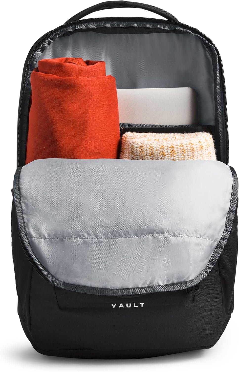 The North Face Vault Everyday Laptop Backpack - Commuter Travel Bag, Water-Repellent Finish, Spacious Compartment, TNF Black-NPF, One Size | Everyday, PFAS Free - Image 5